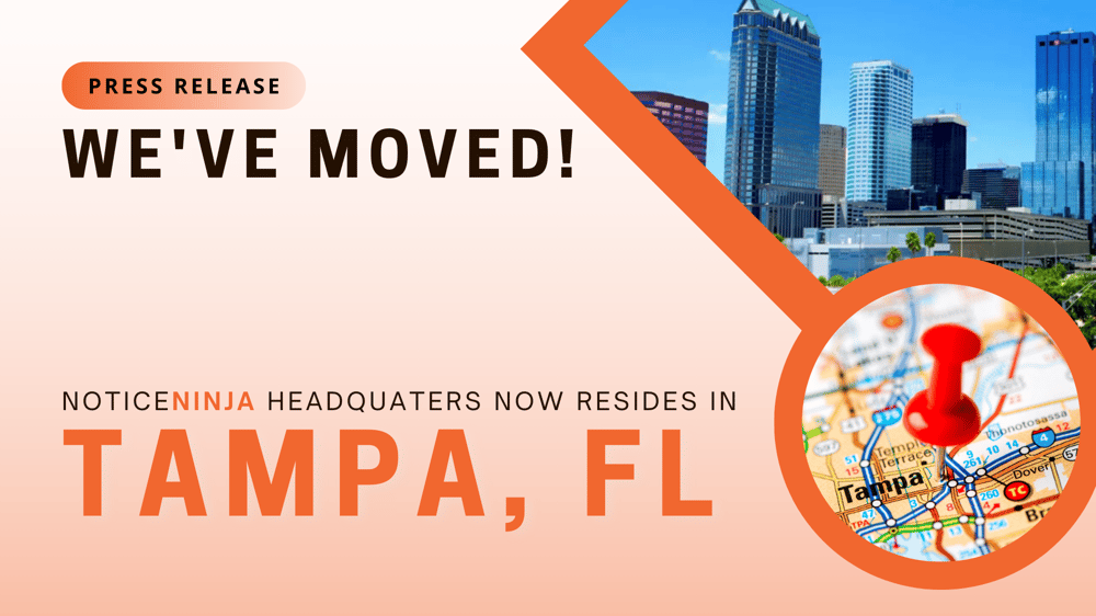 Notice Ninja Relocates, Joining the Thriving Tampa Tech Ecosystem