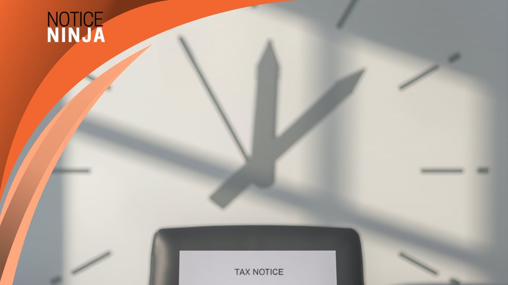 A Tax Notice Isn't a Letter. It's a Clock.