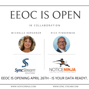 EEOC is open April 26